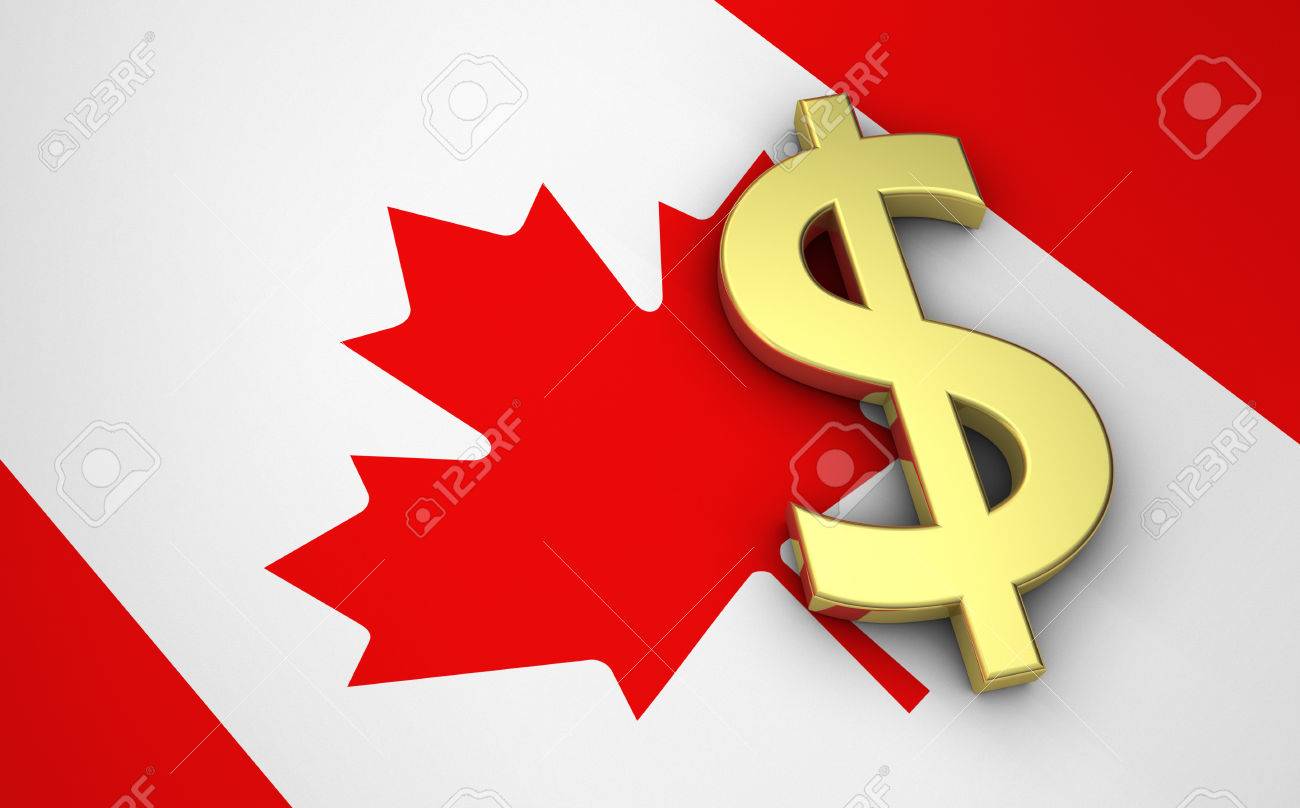 drapeau canadien dollar